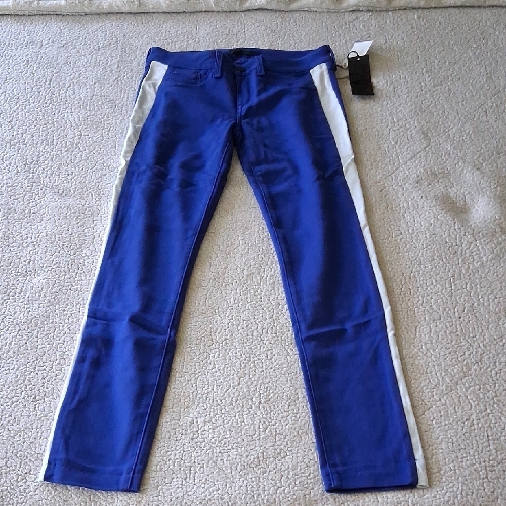SOLD Design Lab Blue and White Skinny Jeans 28 New